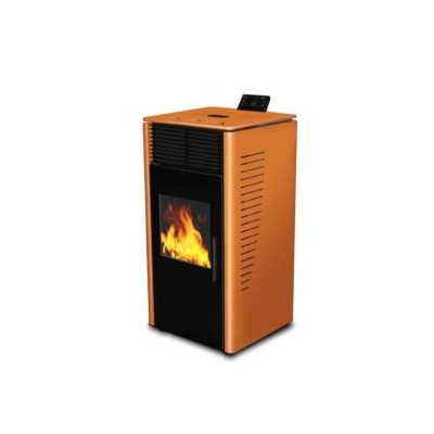 Moderno Estufa Chimenea de pellets de madera